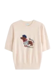 Lindex - Short Sleeved Knitted Jumper - Džemprid - L