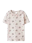Lil'Atelier - Nmfgayo Ser Ss Slim Top Lil - L&uuml;hikeste varrukatega - 116