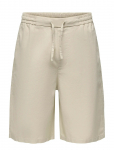 ONLY & SONS - Onsdaves Wide Cot Lin 0007 Shorts - Linased l&uuml;hikesed p&uuml;ksid - XL