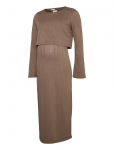 Mamalicious - Mllucy June Ls 2In1 Jrs Midi Dress 2F - P&otilde;lveni ja midi - XL