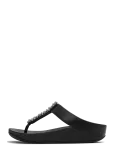 FitFlop - Fino Pearls-And-Crystal Toe-Post Sandals - Platvormsandaalid - 39