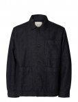 Selected - Slmfrank Denim Overshirt - Voodrita teksatagid - XXL
