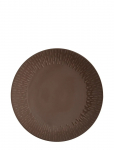 Aida - Confetti Chocolate Frok Tall. M/Relief Porcel&aelig;n 1 Stk 24 Cm. - Praetaldrikud - &Oslash; 24 CM