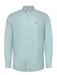 Morris - Douglas Linen Shirt-Classic Fit - Linased s&auml;rgid - XXL
