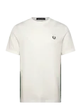 Fred Perry - Stripe Tape T-Shirt - L&uuml;hikeste varrukatega - XL