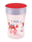 NUK - Evolution Magic Cup, Red - Nokaga tasssid - 230 ML