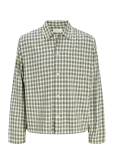 Jack & Jones - Jorsavona Austin Dobby Shirt Ls Stydss26 - Ruudulised s&auml;rgid - XL