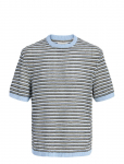 Jack & Jones - Jorcarlo Knit Crew Neck Styd Ss26 - L&uuml;hikeste varrukatega - XXL