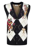 Lindbergh - Christmas Argyle Vest - V-kaelusega - M