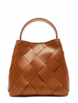 Nunoo - Small Chiara Braided Florence Brown W. Gold - Rihmaga kotid - ONE SIZE