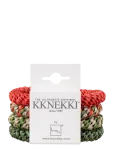 Bon Dep - Kknekki Bundle 6 | 4 Pcs - Scrunchies & Hair Ties - ONE SIZE
