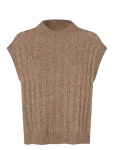 Lollys Laundry - Finnll Knit Vest Sl - Kootud vestid - XL