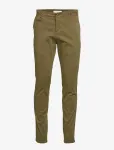 Knowledge Cotton Apparel - Joe Slim Stretched Chino Pant - Got - Chino-p&uuml;ksid - 26 x 32