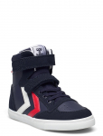 Hummel - Slimmer Stadil Leather High Jr - K&otilde;rge s&auml;&auml;rega tossud - 32