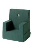 By KlipKlap - Kk Kids Chair - Deep Green W. Light Green - Furniture - ONE SIZE