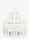 K&auml;hler - Urbania Tivoli Lighthouse Glassalen White - Teek&uuml;&uuml;nlajalad - 14.5X12X12CM