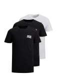 Jack & Jones - Jjecorp Logo Tee Ss O-Neck 3Pk Mp - L&uuml;hikeste varrukatega - XXL
