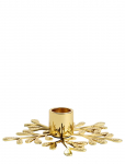 Cooee Design - Mistletoe Candle Brass - Candlesticks & Tealight Holders - H:3.5CM