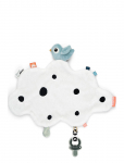 Done By Deer - Comfort Blanket Happy Clouds Blue - Lutiketid - 33X37X3CM