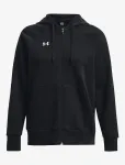 Under Armour - Ua Rival Fleece Fz Hoodie - Spordi kapuutsiga pusad - XS