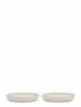 Serax - Plate High White Pepper Black Feast By Ottolenghi Set/2 - Supitaldrikud - &Oslash; 22 CM