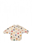 Liewood - Merle Printed Cape Bib - Pikkade varrukatega pudip&otilde;lled - ONE SIZE