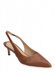 Lauren Ralph Lauren - Lolah Burnished Leather Slingback Pump - Sling Backs - 36.5