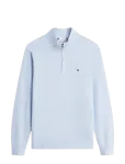 Tommy Hilfiger - Essential Cotton Zip Mock - Poolpika lukuga džemprid - XL