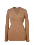 Boob - Merino Wool Ribbed Top - Džemprid - S