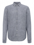 Casual Friday - Cfanton Bd Ls Linen Shirt - Linased s&auml;rgid - L