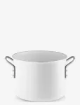 Eva Trio - White Line Pot 4.8 L 20 Cm Ceramic Slip-Let&reg; Coating - Ahjuvormid - 4.8 L