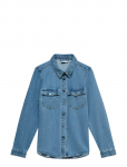 Vero Moda - Vmjennie Ls Denim Shirt Mix Ga Noos - Pikkade varrukatega - XS
