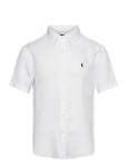 Polo Ralph Lauren - Custom Fit Linen Shirt - L&uuml;hikeste varrukatega s&auml;rgid - XXL