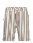 Lindbergh - Striped Terry Shorts With Elastic W - Vabaaja - XXL