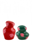 Que Rico - Salt- Og Peber S&aelig;t - Laura - Flower Fantas&iacute;a - Soola- ja pipraveskid - 13 CM