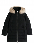 Tommy Hilfiger - Mw Down Slim Coat With Fur - Polsterdatud mantlid - XL