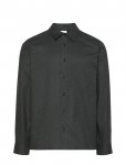 Calvin Klein - Ls Melange Flannel Easy Shirt - Vabaaja s&auml;rgid - XL
