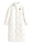 Tommy Jeans - Tjw Alaska Grid Dwn Mxi Coat Ext - Polsterdatud mantlid - M