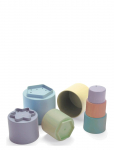 Dantoy - Ft Play Cups In Net 7 Pcs - Virnastatavad klotsid - ONE SIZE
