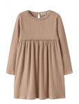 Lil'Atelier - Nmfbabette Ls Dress Lil - Pikkade varrukatega vabaajakleidid - 92