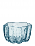 Kosta Boda - Crackle Ljuslykta 58Mm - Teek&uuml;&uuml;nlajalad - 5.8 CM