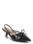 Bianco - Biakristin Kitten Heel Bow Slingback Faux Leather - Kontsaga slingback-kingad - 41