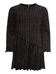 Kids Only - Kmgqueen L/S O-Neck Glitter Dress Bf Jrs - Pikkade varrukatega vabaajakleidid - 104