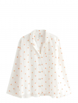 Lindex - Pyjama Shirt In Seersucker - Pidžaamad (komplektid) - XS