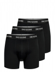 ONLY & SONS - Onsbasic Solid Boxer 3Pack Noos - Bokserid - XXL