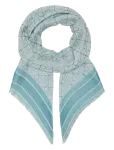 Calvin Klein - Emblem Aop Jacquard Square Scarf - Kerged sallid - ONE SIZE