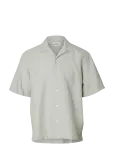 Selected - Slmrlxclay Linenblend Ss Shirt Res Noos - Vabaaja s&auml;rgid - XL