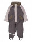 Mikk-line - Pu Rain Set + Fleece/Susp. 104 - Vihmariiete komplektid - 122