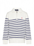 Ralph Lauren Kids - Striped French Terry Quarter-Zip Sweater - Dressipluusid - 163-174