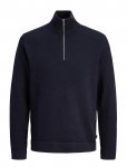 Jack & Jones - Jprblamilano Spring Knit Half Zip - Poolpika lukuga džemprid - M